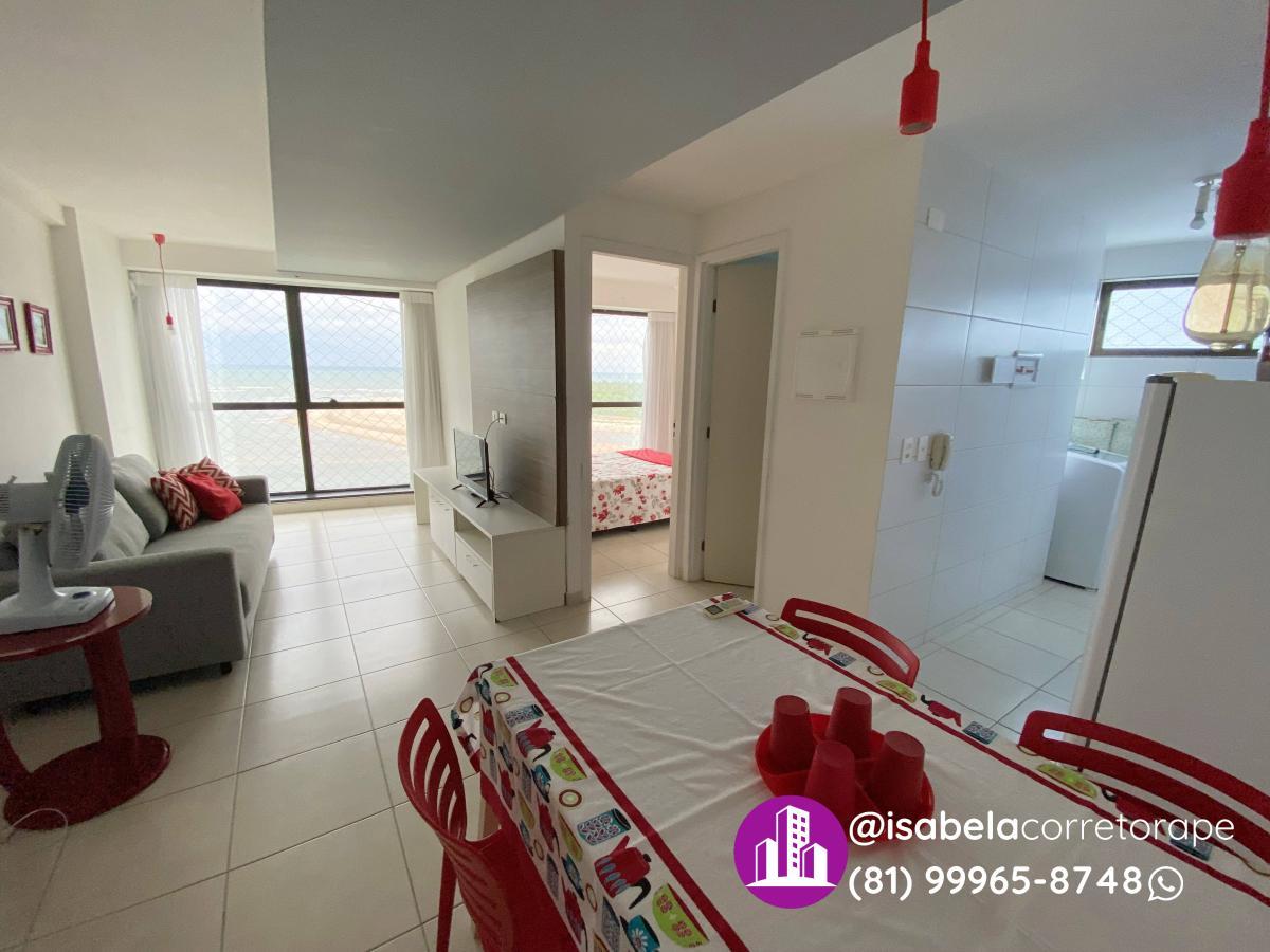 Apartamento para alugar, no Estação Atlântico Sul em Jaboatão dos Guararapes, Barra de Jangada, com 1 quarto, 40m²