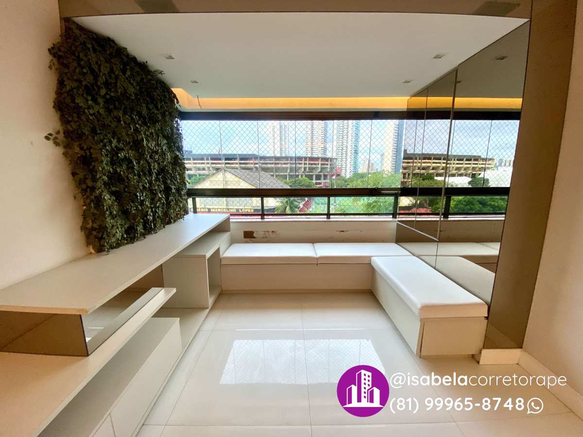 Apartamento alto padrão com 4 suítes para locação na Ilha do Retiro | Via Capibaribe