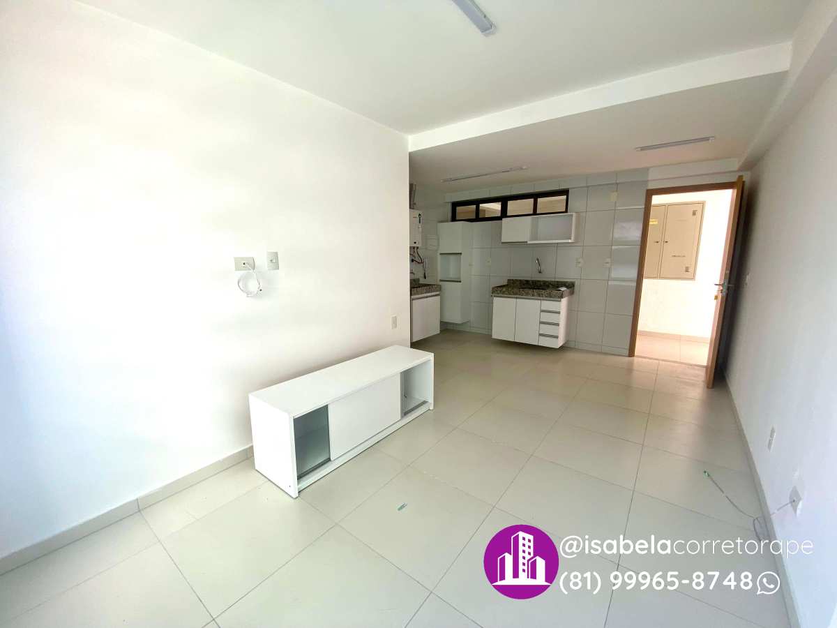 Apartamento com 1 quarto, 33m², para locação em Jaboatão dos Guararapes, Barra de Jangada - Isabela Alves - Corretora de Imóveis