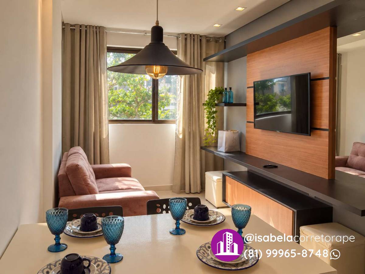 Apartamento mobiliado à venda no Golden Sky em Boa Viagem, 1 quarto, 30 m²