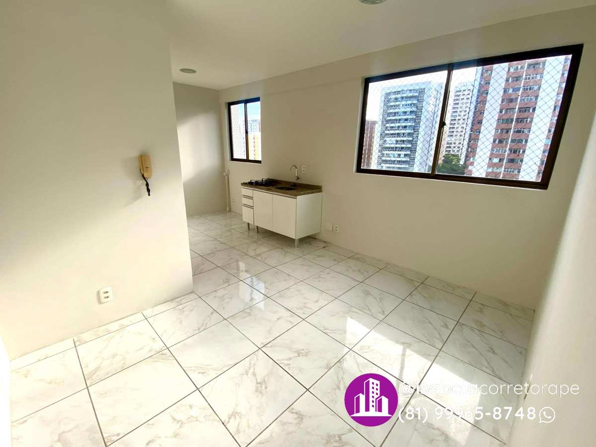 Apartamento para alugar, no Port dEivissa,  em Recife, Boa Viagem, com 1 quarto, 31m² - Isabela Alves - Corretora de Imóveis