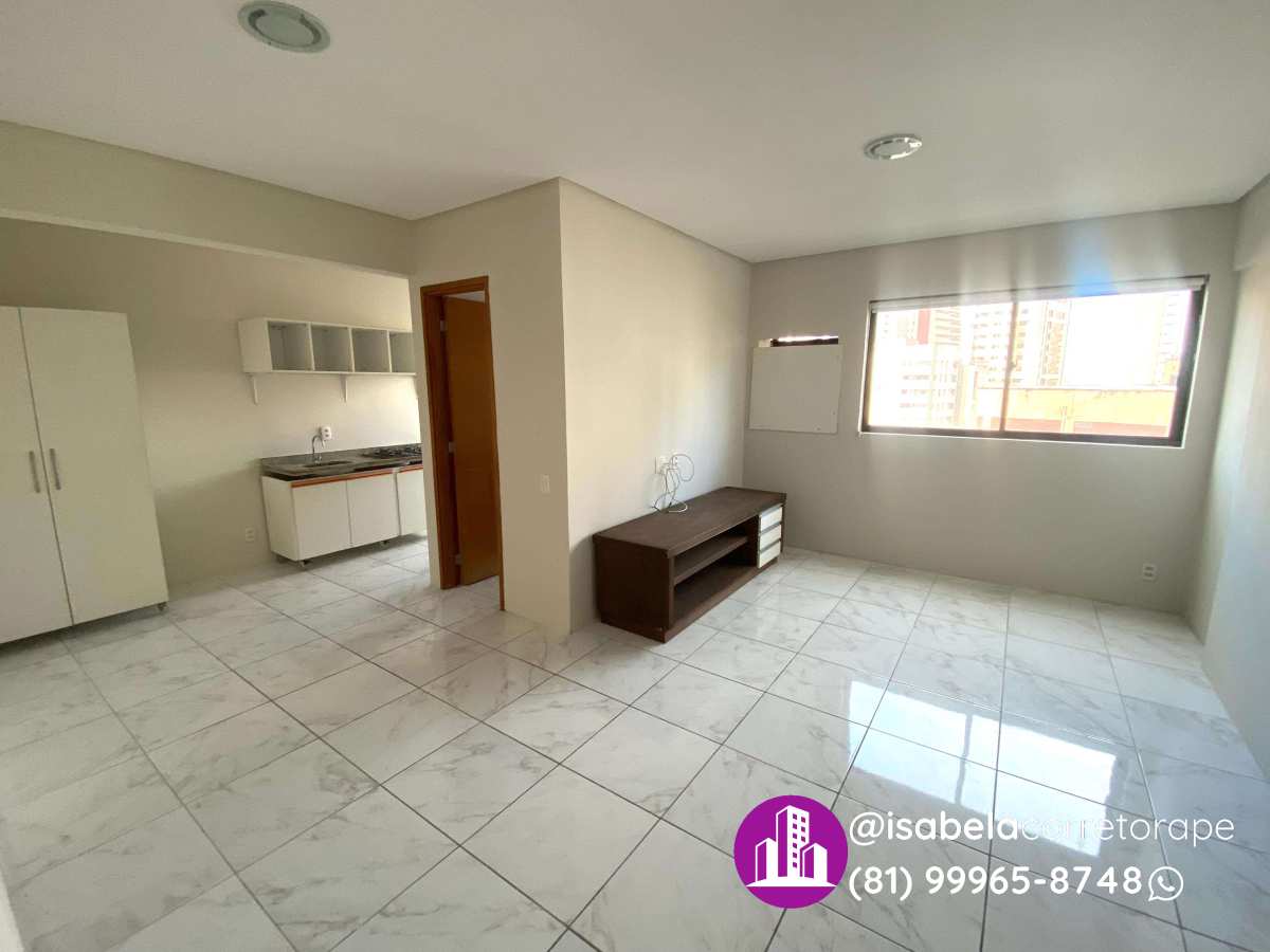 Apartamento para alugar, no Port dEivissa,  em Recife, Boa Viagem, com 1 quarto, 32m² - Isabela Alves - Corretora de Imóveis