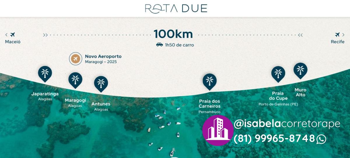 Rota DUE Caribe Brasileiro - Isabela Alves - Corretora de Imóveis